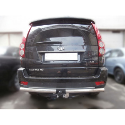 Защита задняя под фаркоп d60 Great Wall Hover 3 2014